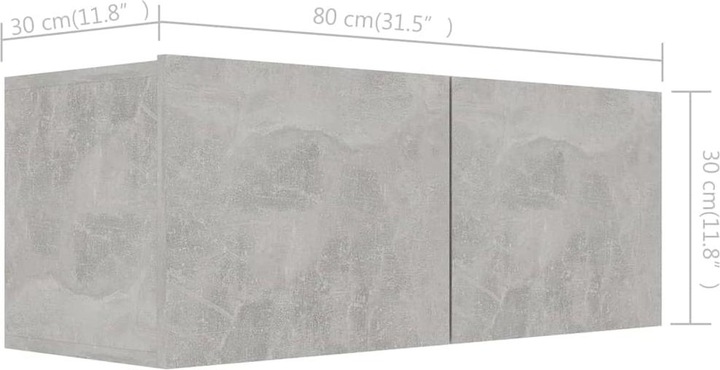 Immagine prodotto VidaXL Titan (30,5 x 30 x 90 cm)