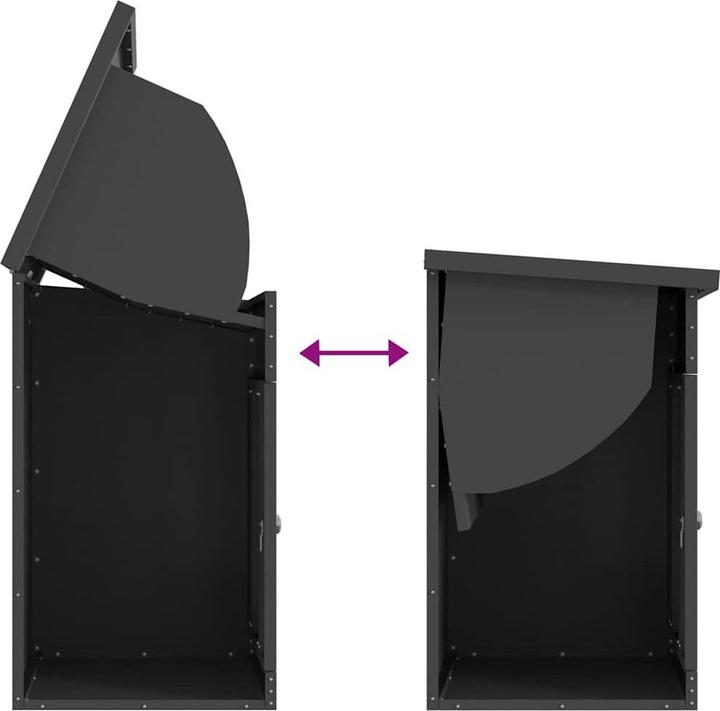 Actual product image vidaXL Paketbox