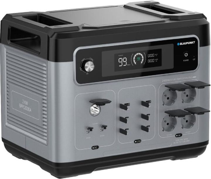 Produktbild Blaupunkt JuiceBox 2000 Powerstation 640000 mAh Fast Charge, SuperCharge LiPo US (2048 Wh, 25 kg)