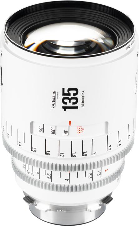 Produktbild 7artisans 135T24W-EF INF 135mm T2.4 INFINTE EF Mount (White)