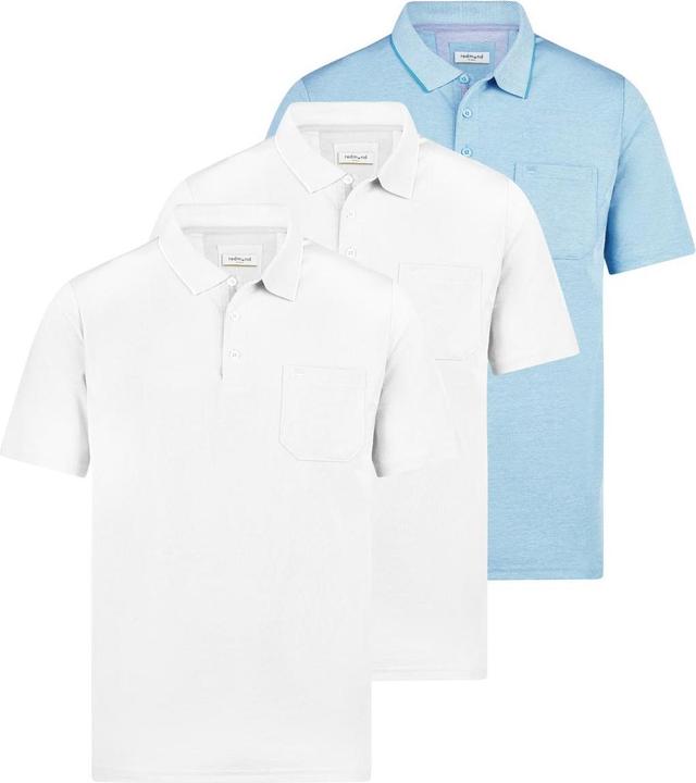 Light blue, White