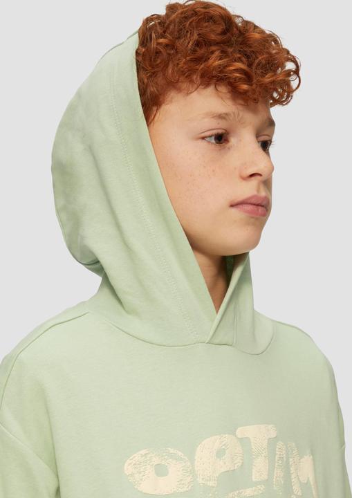 Actual product image s.Oliver Sweatshirt Oversized Hoodie mit Frontprint (146, 152)