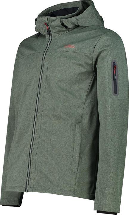 Immagine prodotto CMP Campagnolo Giacca Softshell Light Melange con cappuccio e zip (M)