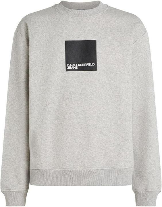 Produktbild Karl Lagerfeld Reg Box Logo Sweatshirt Grijs L Man (L)