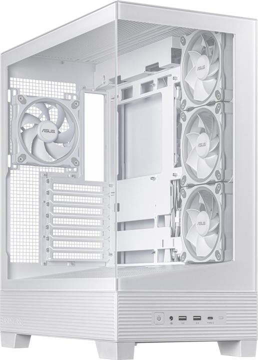 Actual product image ASUS A31 Plus Tg Argb White (mATX, Mini-ITX, ATX)
