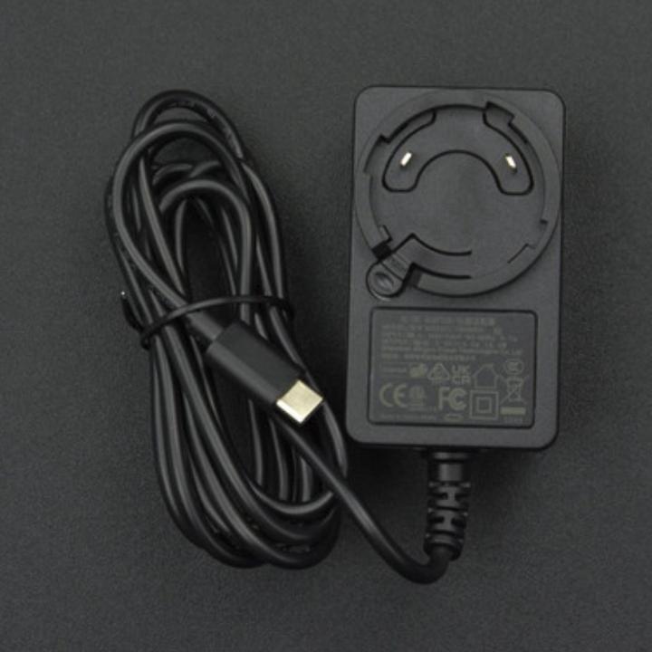 Image du produit DFRobot Adaptateur secteur 5V 3A USB-C AC/DC