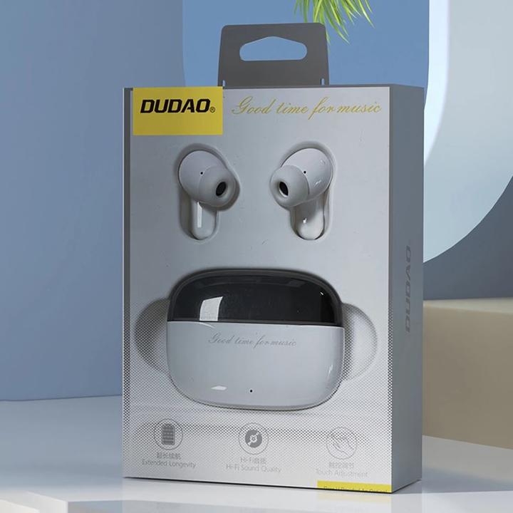 Actual product image Dudao U8 Pro TWS kabellose Kopfhörer - weiss (5 h, Wireless)