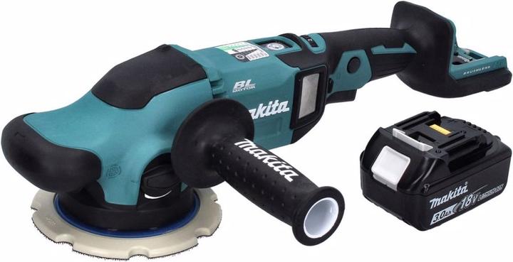 Produktbild Makita DPO 600 F1 Akku Exzenterpolierer 18 V 150 mm XPT Brushless + 1x Akku 3,0 Ah - ohne Ladegerät (Exzenterschleifer, 430 W)