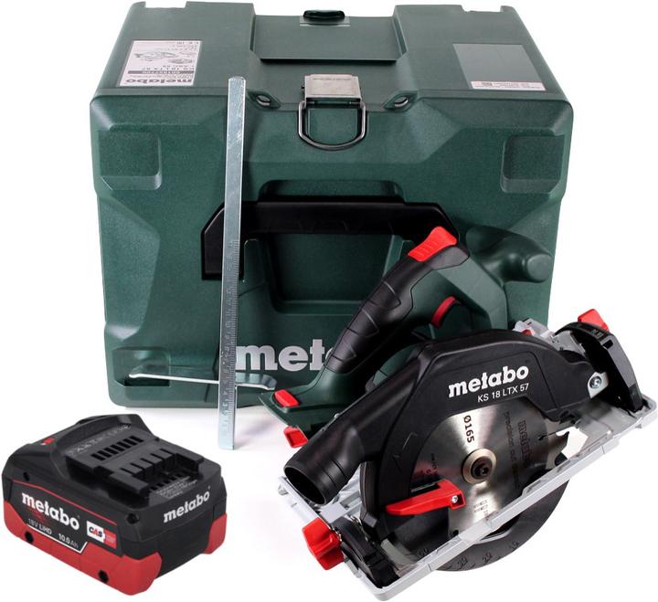 Actual product image Metabo KS 18 LTX 57 Cordless hand-held circular saw 18 V 165 x 20 mm ( 601857840 ) + 1x rechargeable