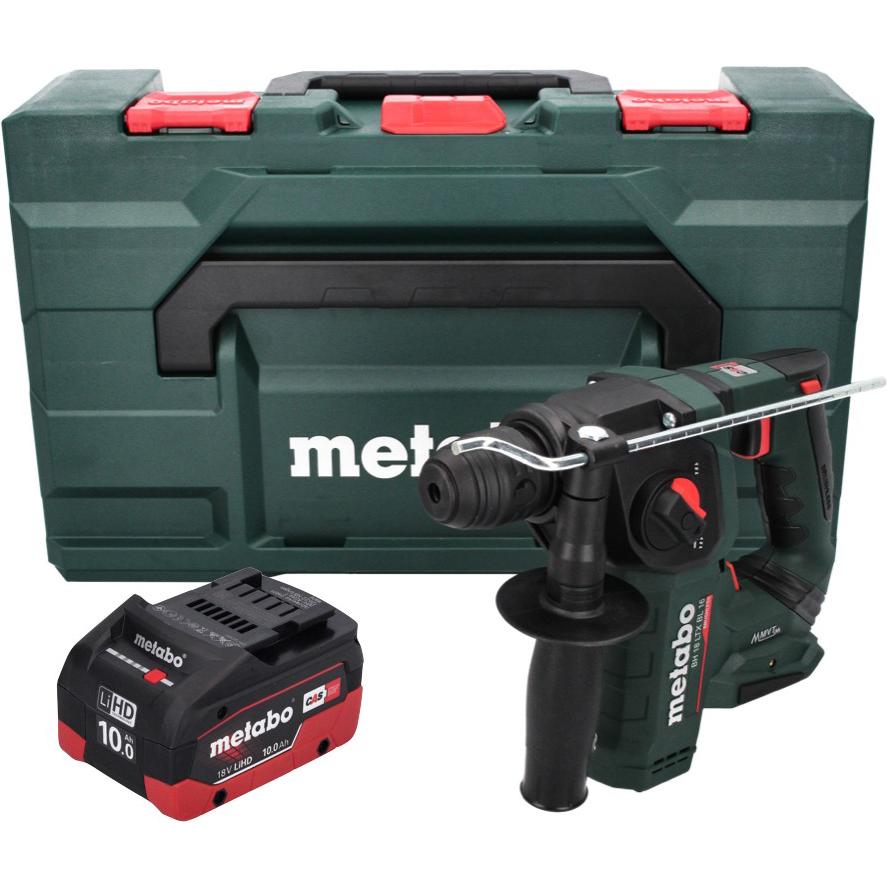 Thumbnail - Metabo, Bohrmaschine + Akkuschrauber, BH 18 LTX BL 16 Akku Bohrhammer 18 V 1.3 J SDS-plus Brushless + 1x Akku 10,0 Ah + ...
