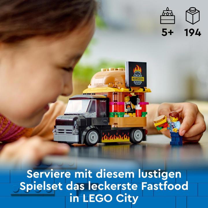 Produktbild LEGO Burger-Truck (60404, LEGO City)