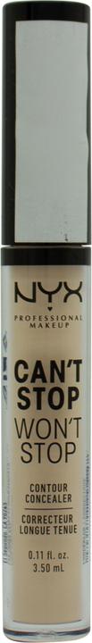 NYX Professional Make-Up NYX Can't Stop Won't Stop Contour Concealer 3.5ml - Light Ivory (Ivoire clair)