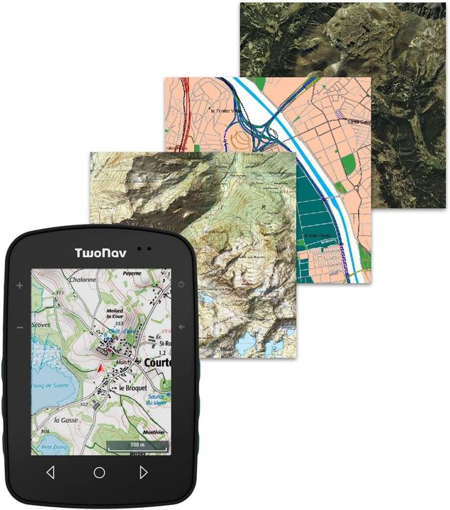 Image du produit TwoNav GPS Terra avec cartes France IGN pour randonnée, VTT et cyclisme (3.70")