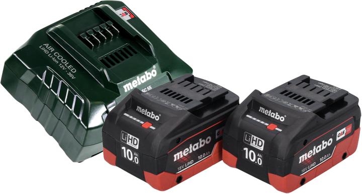 Image du produit Metabo RM 36-18 LTX BL 46 Tondeuse à gazon sans fil 36 V ( 2x 18 V ) 46 cm brushless + 2x batterie 10,0 Ah (Fonctionnement sur batterie)