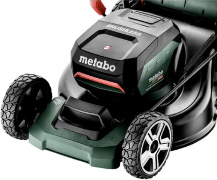 Image du produit Metabo RM 36-18 LTX BL 46 Tondeuse à gazon sans fil 36 V ( 2x 18 V ) 46 cm brushless + 2x batterie 10,0 Ah (Fonctionnement sur batterie)