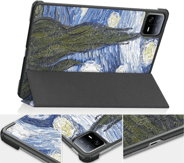 Produktbild Cover-Discount Xiaomi Pad 6 - Tri-fold Smart Case Nachthimmel (Xiaomi Pad 6, Xiaomi Pad 6 Pro)