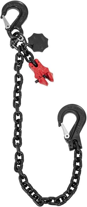 Immagine prodotto Safetex Catena di sollevamento EN818-4 con dispositivo di sicurezza ad artiglio accorciabile 1m WLL2000kg
