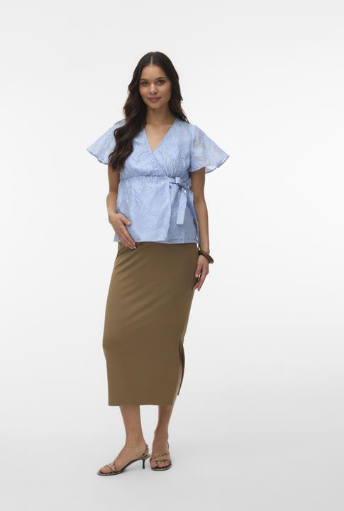 Immagine prodotto Mamalicious Normal geschnitten V-Ausschnitt Top Bluse