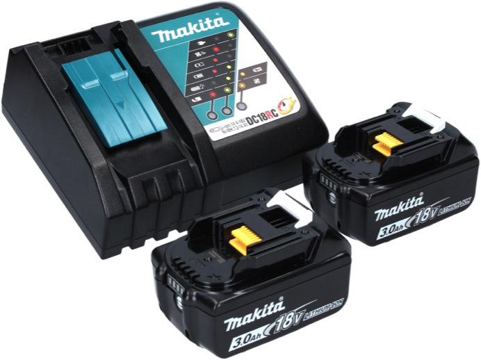 Actual product image Makita DPB 183 RF Battery band saw 18 V 66 mm Brushless + 2x battery 3.0 Ah + charger