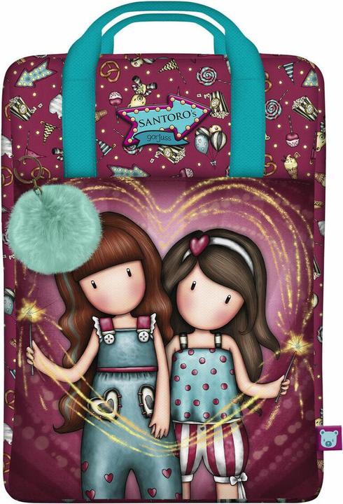 Immagine prodotto Gorjuss Zaino scuola Fireworks rosso granata (25 x 36 x 10 cm) (10 l)
