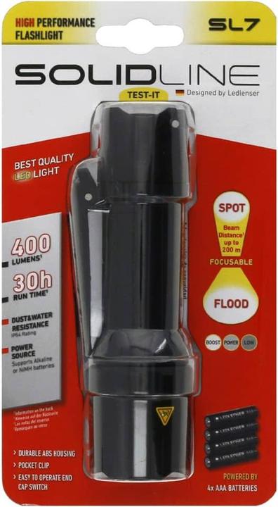 Actual product image Ledlenser Solidline SL8 (14.50 cm, 400 lm)