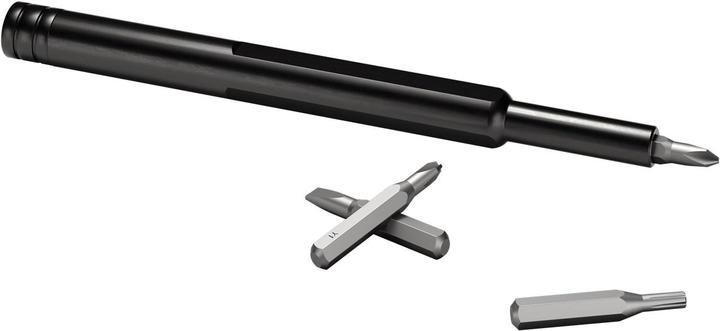 Produktbild Goobay Schraubendreher-Set mit 24-tlg. Präzisions-Bitsatz (Innensechsrund, Kreuzschlitz, Spanner, Tri-Wing)