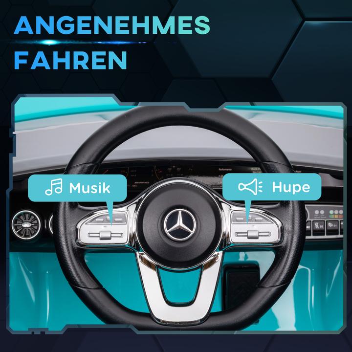 Produktbild Aiyaplay Kinder Elektroauto Kunststoff, Metall Hellblau (12 V)