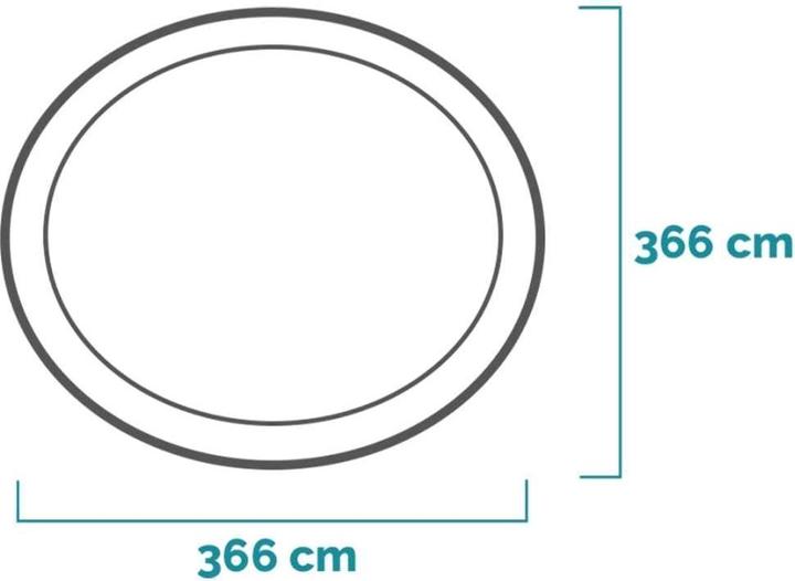 Productafbeelding Intex Gemakkelijk in te stellen zwembad (Ø 366 x 76 cm)