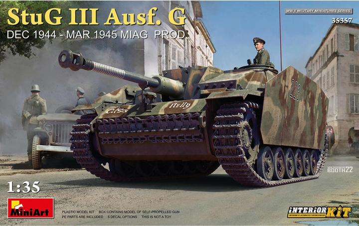 Produktbild 1:35 Dt. StuG III Ausf.G 1944 MIAG Int.
