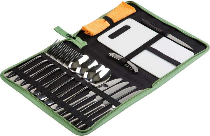 Immagine prodotto Koor Set di posate da esterno per 4 persone, verde