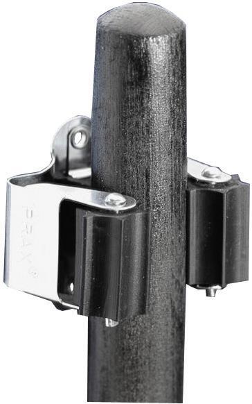 Actual product image Magni Prax device holder diameter 35 mm, silver/black, 1 piece, 4013563035101