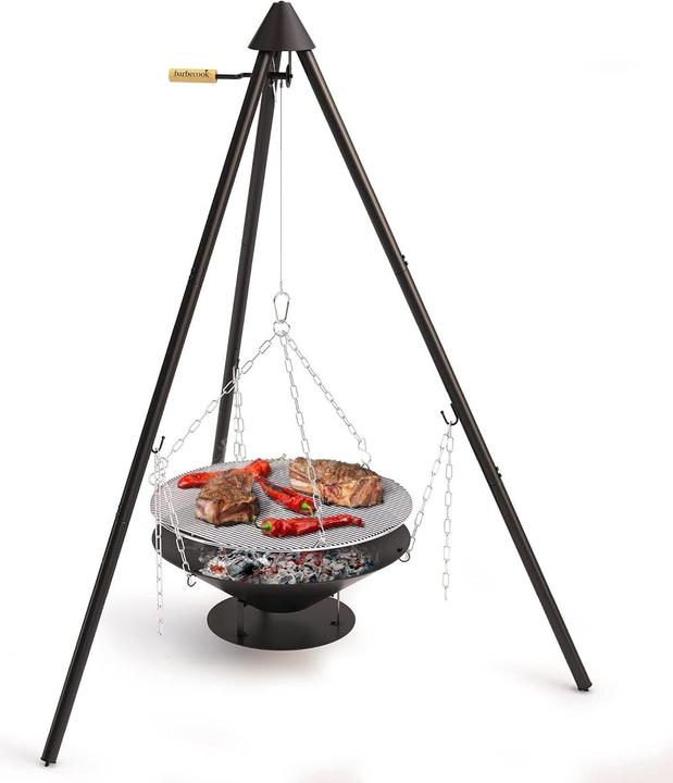 Barbecook Junko - Driepoot hout BBQ - Grilloppervlak 60cm - Incl. Draagtas (60 cm)