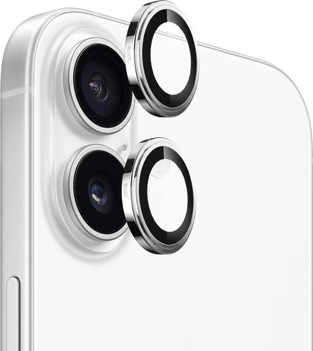 Immagine prodotto BlueO - Sapphire Crystal Original Lens Glass - iPhone 17 - Silver (Apple iPhone 17)