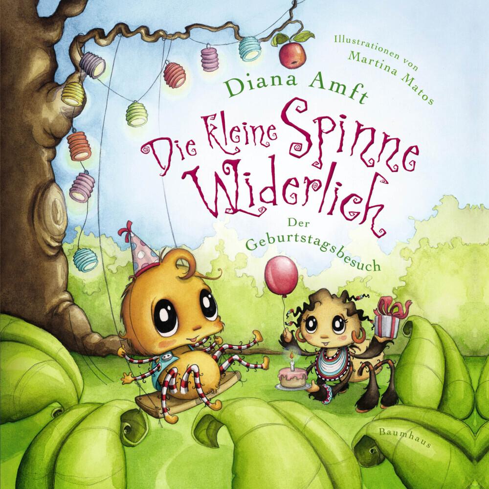 Die kleine Spinne Widerlich - Der Geburtstagsbesuch (Pappbilderbuch), Kinderbücher von Diana Amft