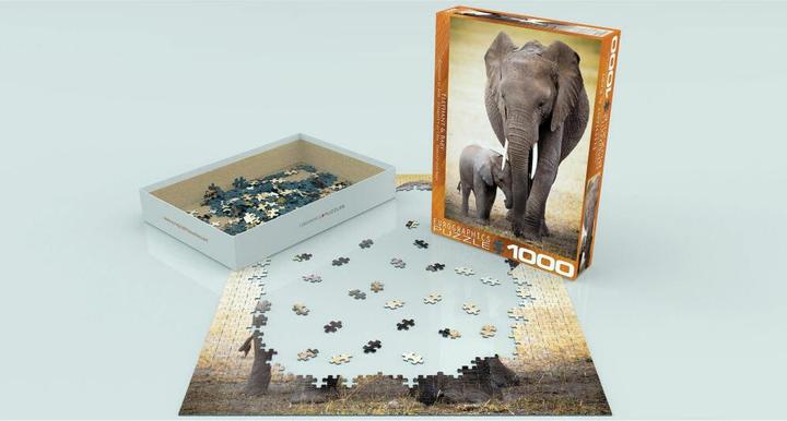 Produktbild Eurographics Elephant & Baby (1000 Teile)