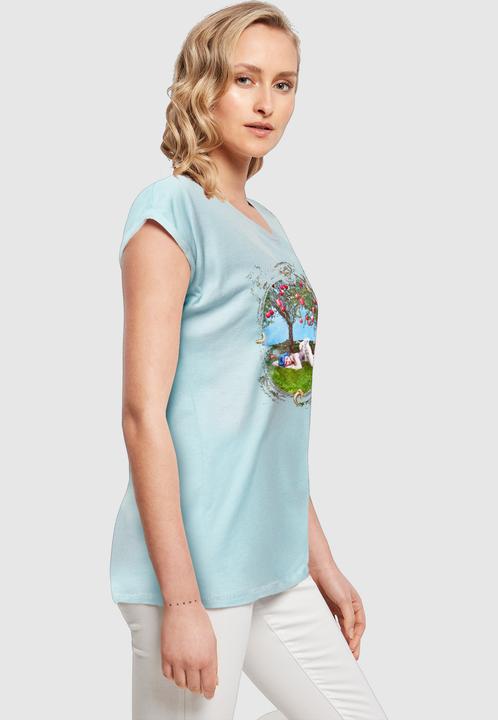 Produktbild Merchcode Ladies Ashnikko - Apple Picture Extended Shoulder Tee - 170099 (S)