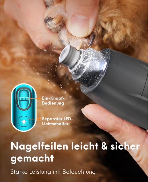 Produktbild Oneisall 4in1 Leise Schermaschine mit LED-Licht (Katze, Hund)