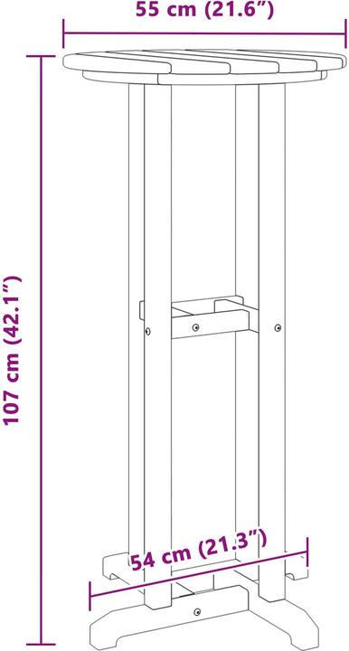 Image du produit vidaXL Gartentisch