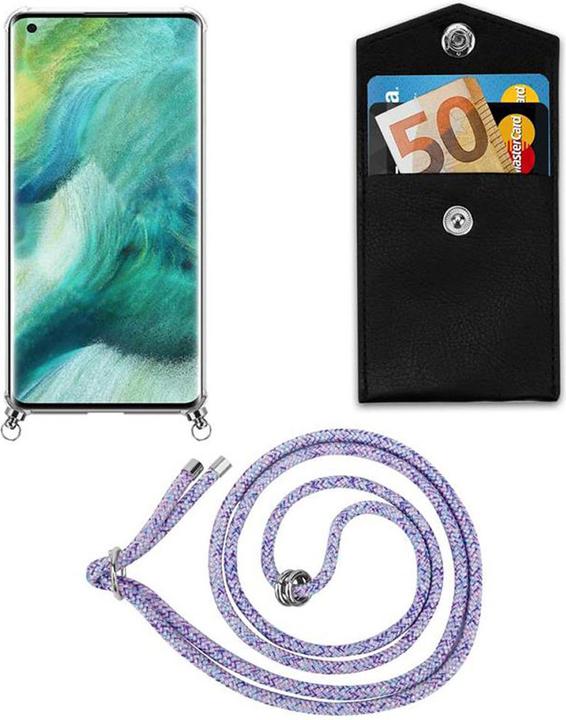 Produktbild Cadorabo TPU Handy Kette SILBER Cover