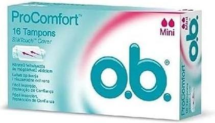o.b. Pro Comfort Mini Tampons 16 Count (16 x, Mini)