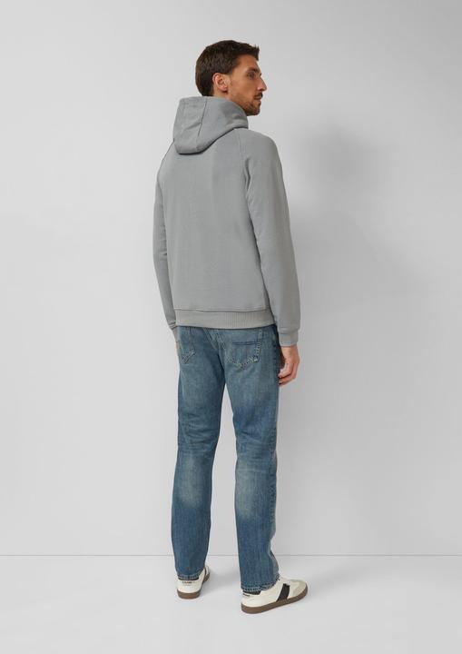 Produktbild s.Oliver Sweatshirt Sweatshirt aus Baumwollmix mit Frontprint (M)