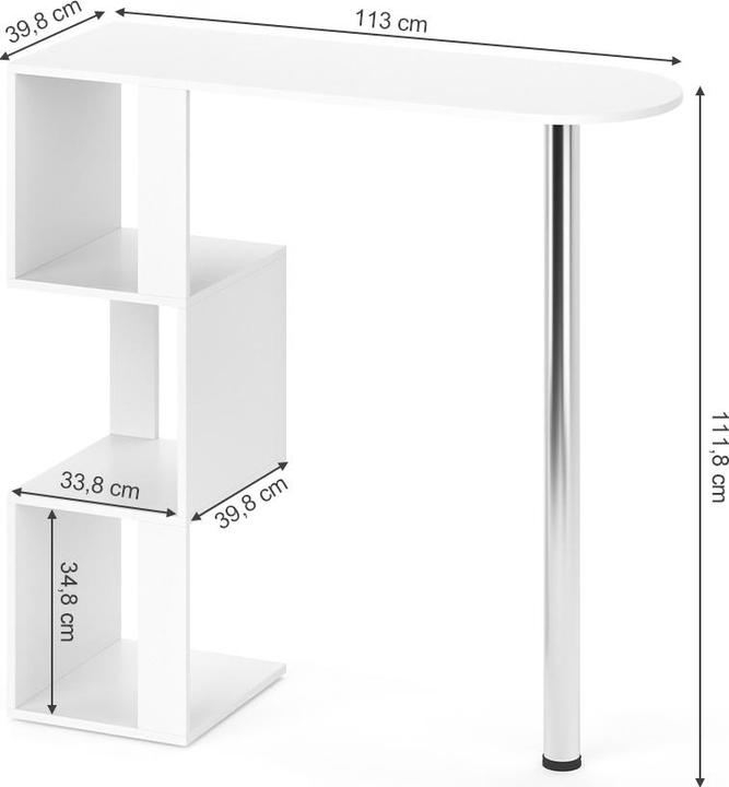 Actual product image Vicco Vincent (113 x 40 x 112 cm)