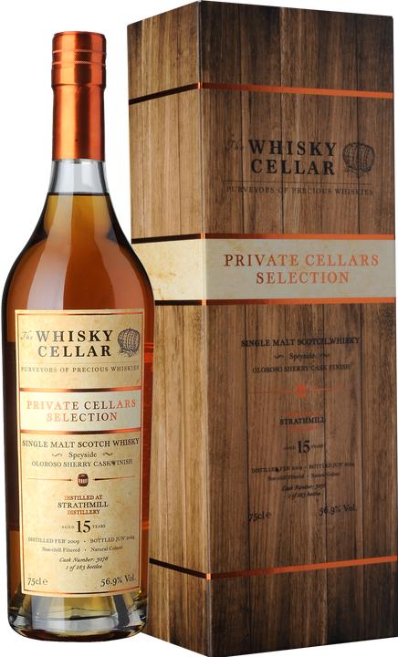 The Whisky Cellar Strathmill Single Malt Scotch Whisky, 15 years (1 x 75 cl)