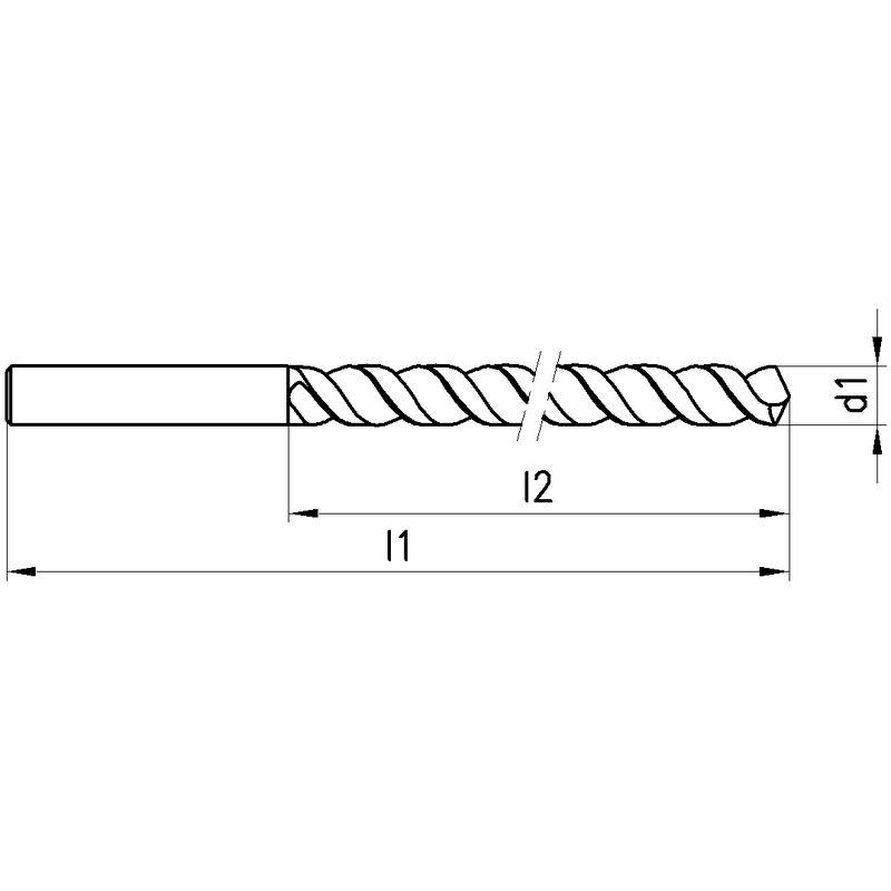 Thumbnail - Titex, Bohrereinsatz, Spiralbohrer (5.6 mm)