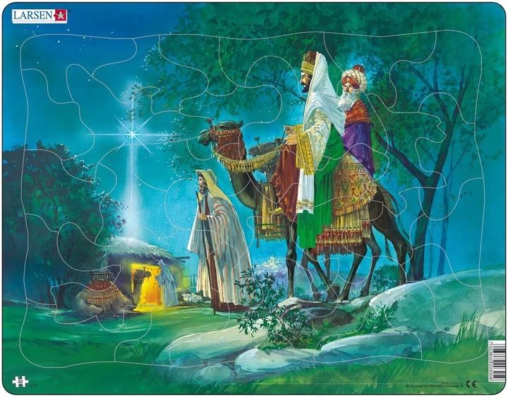Actual product image Larsen Jigsaw Puzzle - The Three Holy Kings (33 pieces)