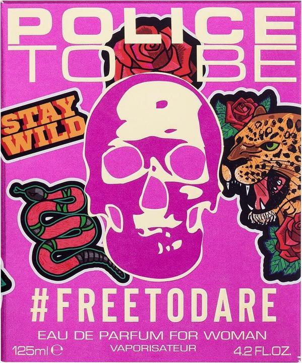 Actual product image Police To Be #FREETODARE (Eau de parfum, 125 ml)