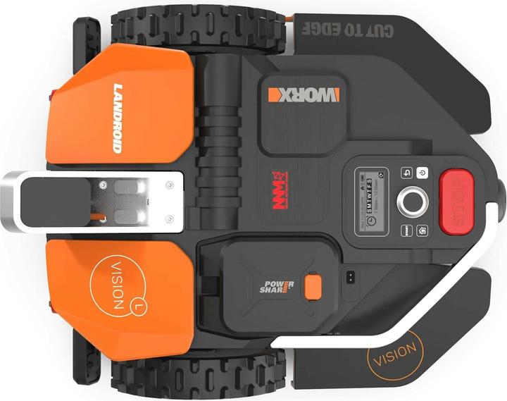 Actual product image Worx Landroid Vision L1300 (1300 m², Without boundary wire)