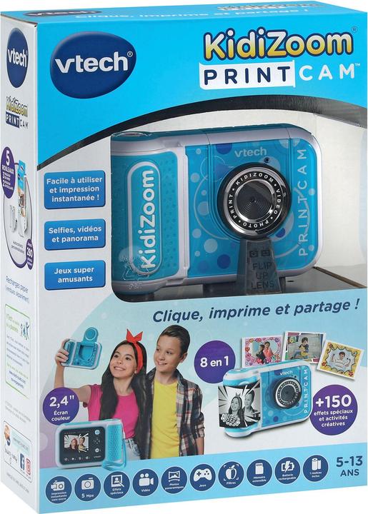 Produktbild VTech Kidizoom Print Cam bleue