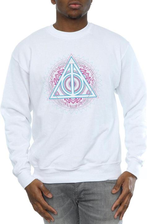 Image du produit - Sweat NEON DEATHLY HALLOWS - Homme (3XL)