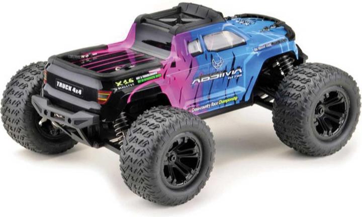 Absima Monster Truck "MINI AMT" 1/16 rose/bleu 4WD RTR (RTR Prêt à fonctionner)